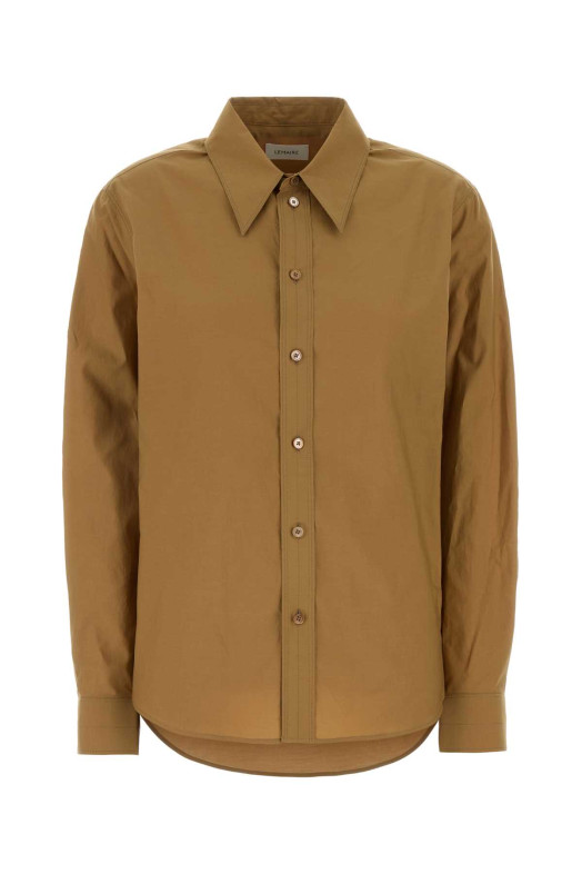 Camel poplin shirt LEMAIRE (SH1182LF1500)
