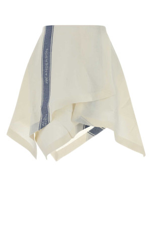 Ivory linen mini skirt JW ANDERSON (SK0205PG1898)