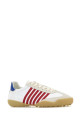 White leather Dsquared2 Soccer sneakers DSQUARED (SNM047818908710)