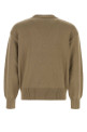 Cappuccino wool blend sweater AMI (UKS859KN0156)