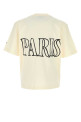 Ivory cotton oversize t-shirt AMI (UTS380726)