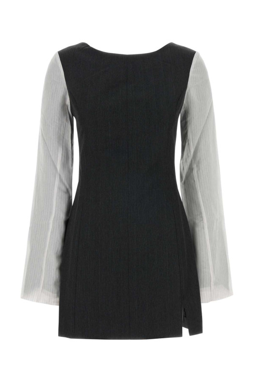 Embroidered twill mini dress OUR LEGACY (W2267FSP)