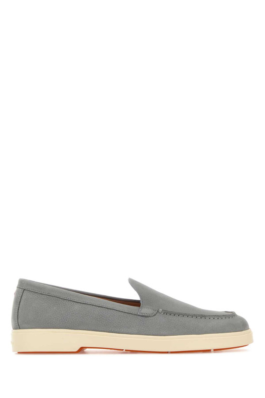 Grey suede Yalta loafers SANTONI (WUYA58856TISNPRX)