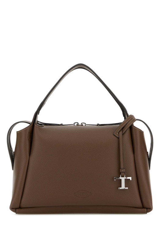 Brown leather handbag TOD'S (XBWAPAU0200QRI)