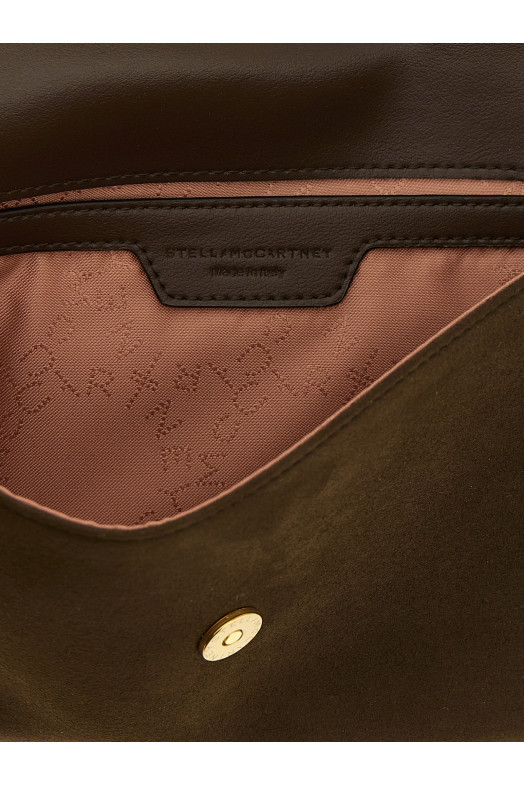 'Falabella' wallet on chain Brown