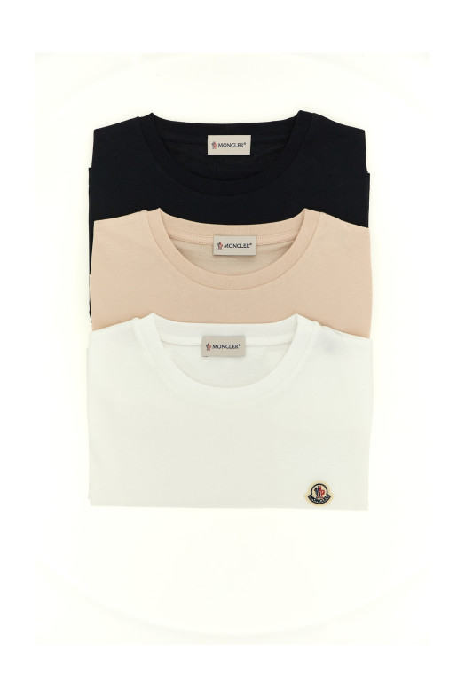 3-pack Logo patch T-shirt Multicolor