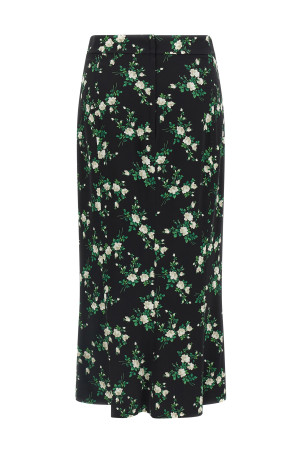'Fiorellini' skirt Black