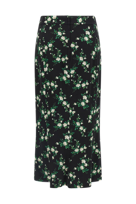 'Fiorellini' skirt Black