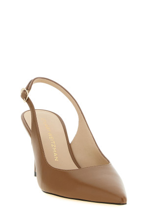 'Stuart Power' slingback Brown