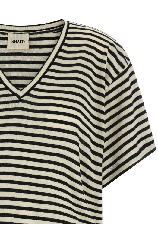 'Linda' T-shirt Black-grey