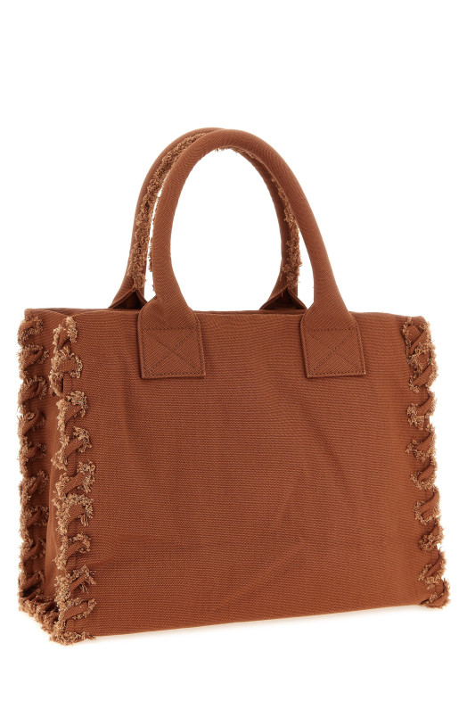 Medium 'Beach' shopping bag Brown