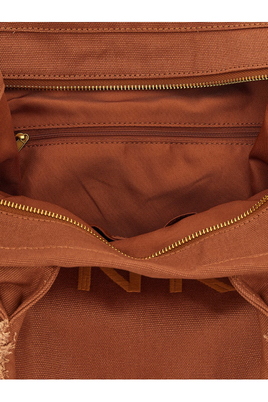Medium 'Beach' shopping bag Brown