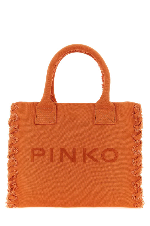 Medium 'Beach' shopping bag orange