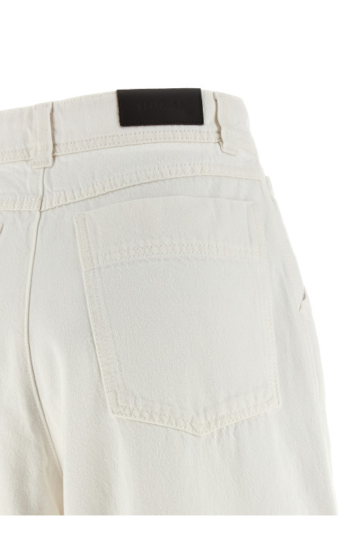 Denim pants White