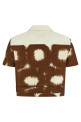 Canvas shirt Brown