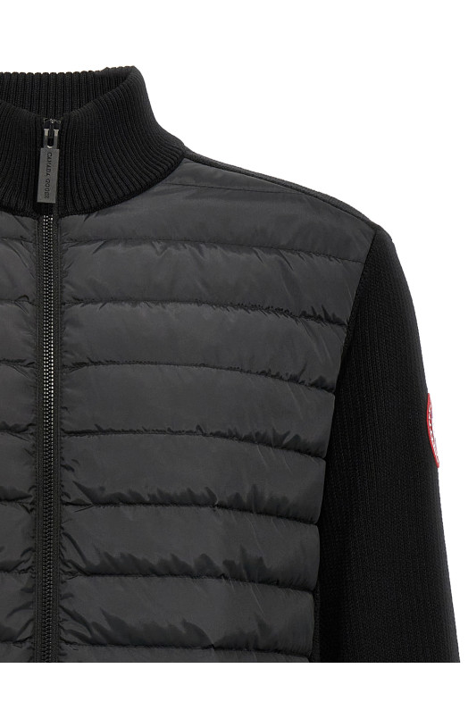 'HyBridge® Quilted Knit' jacket Black
