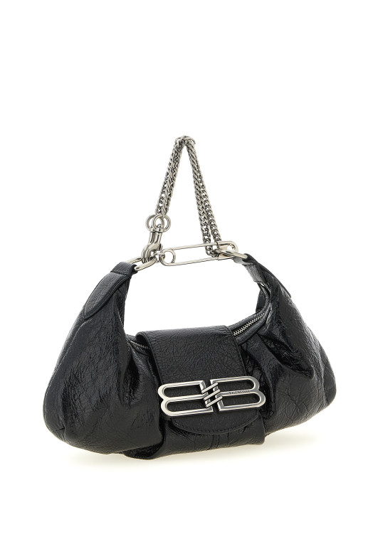 'Pamela' small shoulder bag Black