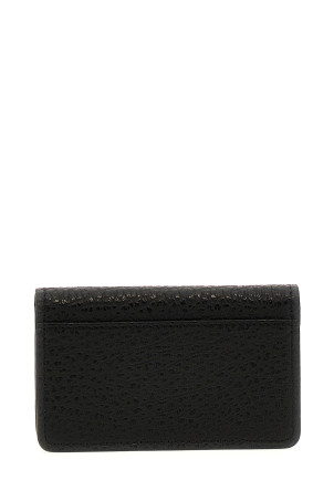 'Four Stitches' card holder Black