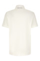 Logo plate polo shirt White