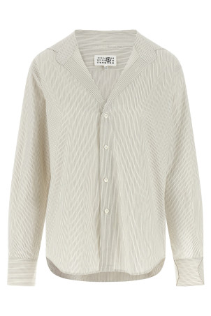 Trompe l'oeil collar shirt Gray