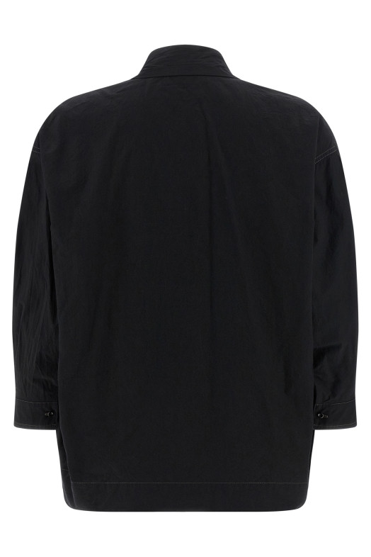 Blouse with scarf Black