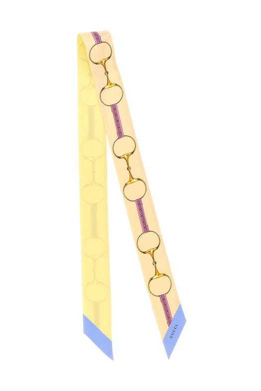 Double-face silk ribbon Multicolor