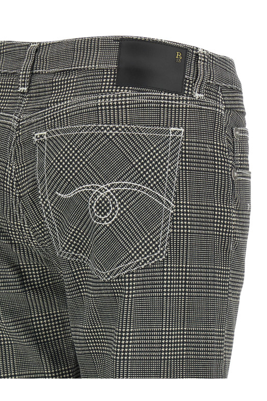 'Boy Straight' pants Black-grey