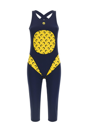 'Athleisure' catsuit Blue