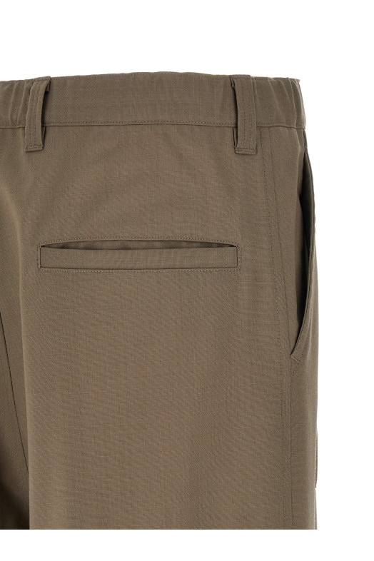 'Repaired Wool' pants Beige