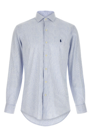 Linen cotton shirt  BLUE
