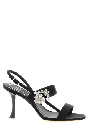 'Mini Bouquet' sandals Black