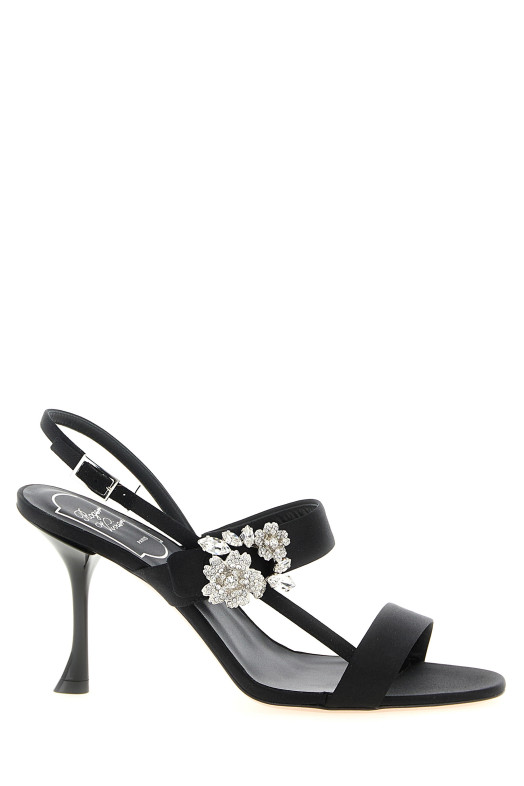 'Mini Bouquet' sandals Black
