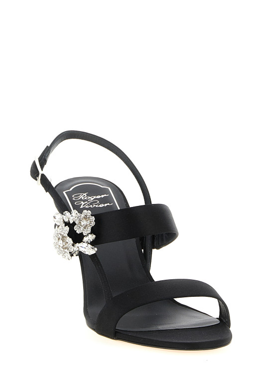 'Mini Bouquet' sandals Black