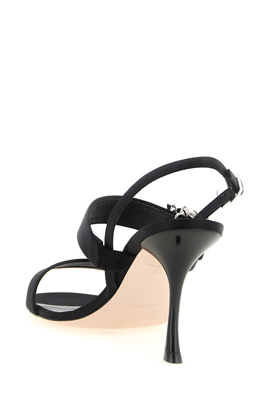 'Mini Bouquet' sandals Black