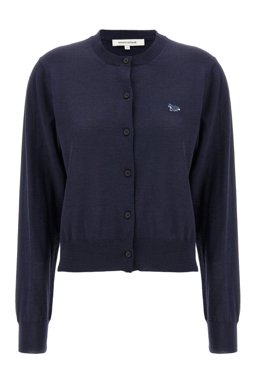 'Baby Fox' cardigan Blue