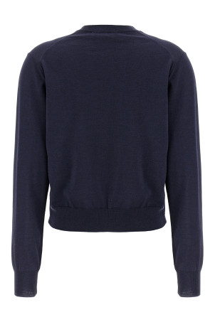 'Baby Fox' cardigan Blue