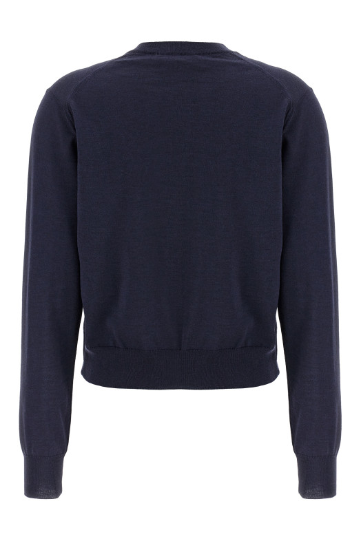 'Baby Fox' cardigan Blue