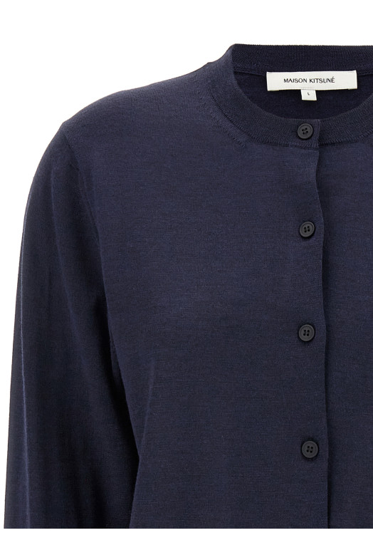 'Baby Fox' cardigan Blue