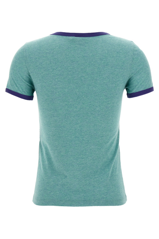 Logo print T-shirt Green