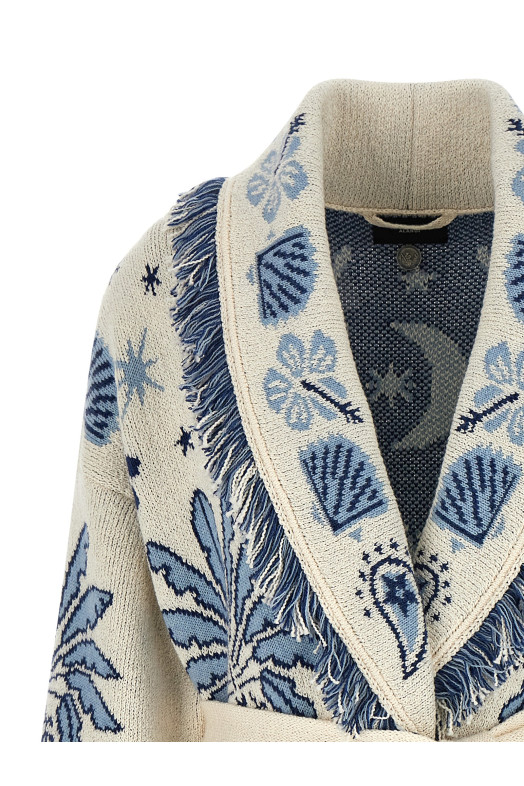 'Echoes Of The Island' cardigan Multicolor
