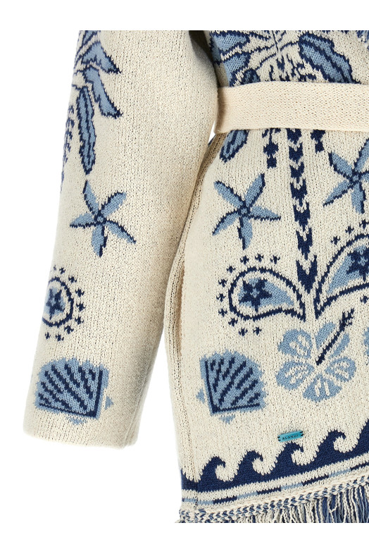 'Echoes Of The Island' cardigan Multicolor