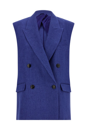 'MstAia' vest Blue