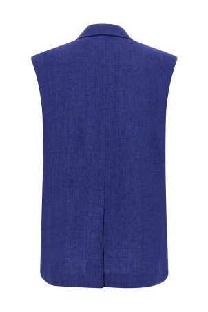 'MstAia' vest Blue