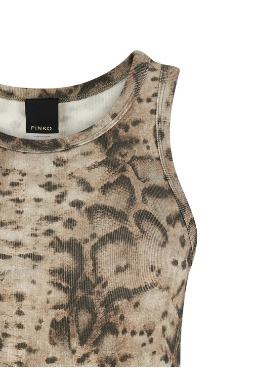 'Belfiore' top Beige