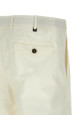 Stretch cotton bermuda shorts White