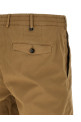 Stretch cotton bermuda shorts Beige
