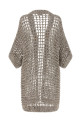Mesh cardigan Silver