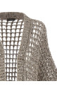 Mesh cardigan Silver