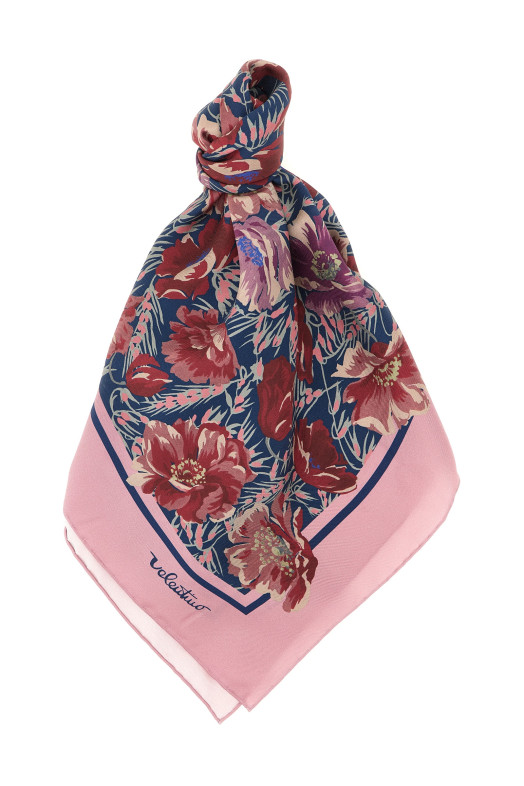 Valentino Garavani 'Après l'Hiver-Poppies' scarf Pink