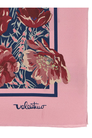 Valentino Garavani 'Après l'Hiver-Poppies' scarf Pink